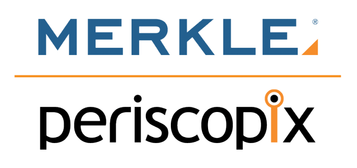 Logotipos Merkle y periscopix