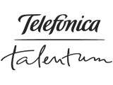 Logotipo de Telefónica y Talentum
